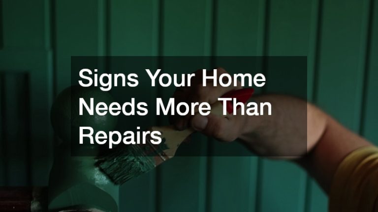 Signs Your Home Needs More Than Repairs